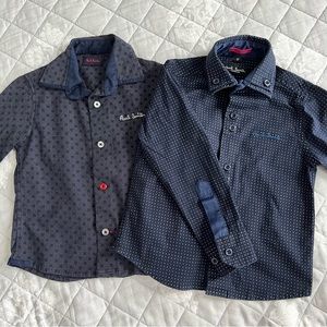 Paul Smith Toddler Dress Shirts 2T. Imported from Europe